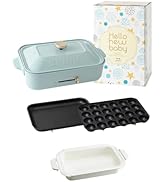 Amazon | BRUNO コンパクトホットプレート ホワイト 平面 たこ焼き